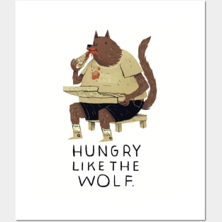 hungry like the wolf Posters and Art